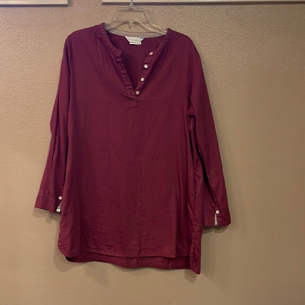 Long sleeve lightweight dress